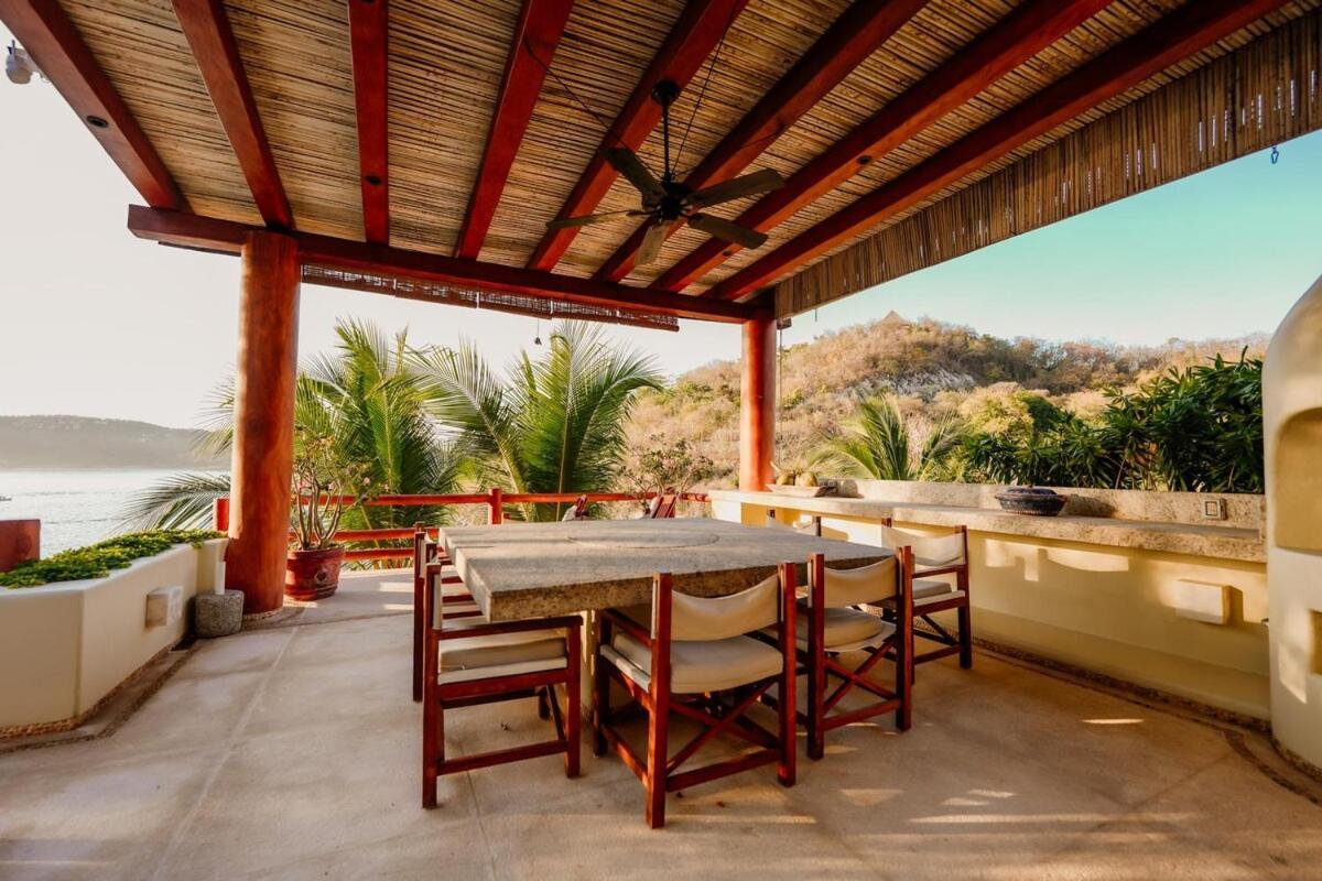 Dream Villa With Private Beach And Catering Zihuatanejo Luaran gambar