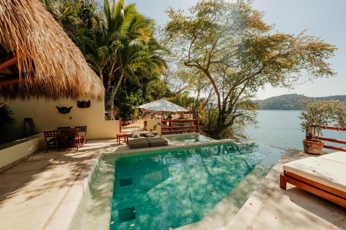 Dream Villa With Private Beach And Catering Zihuatanejo Luaran gambar
