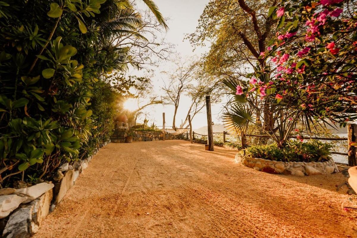Dream Villa With Private Beach And Catering Zihuatanejo Luaran gambar