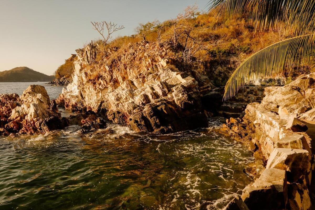 Dream Villa With Private Beach And Catering Zihuatanejo Luaran gambar