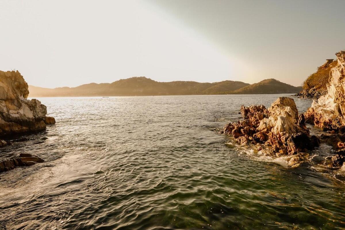 Dream Villa With Private Beach And Catering Zihuatanejo Luaran gambar